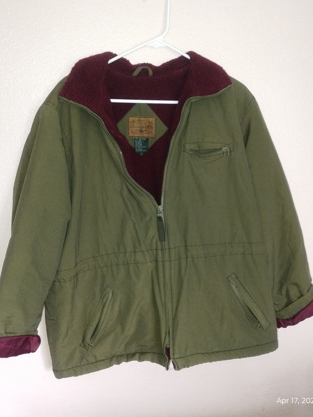 G.H. Bass & Co. Women's Large Coat